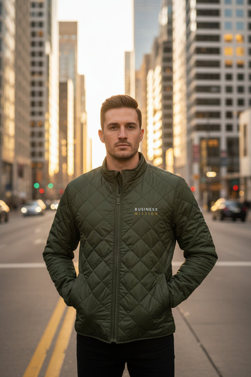 MI11ION Quilted Full-Zip Jacket